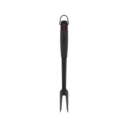Matador Black Non-Stick BBQ Fork with Tapered Prongs and Contoured Heat-Resistant Handle