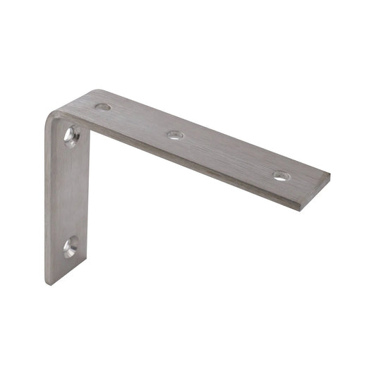 Carinya Stainless Steel Heavy Duty Angle Bracket 125x100mm, 200kg Load Capacity