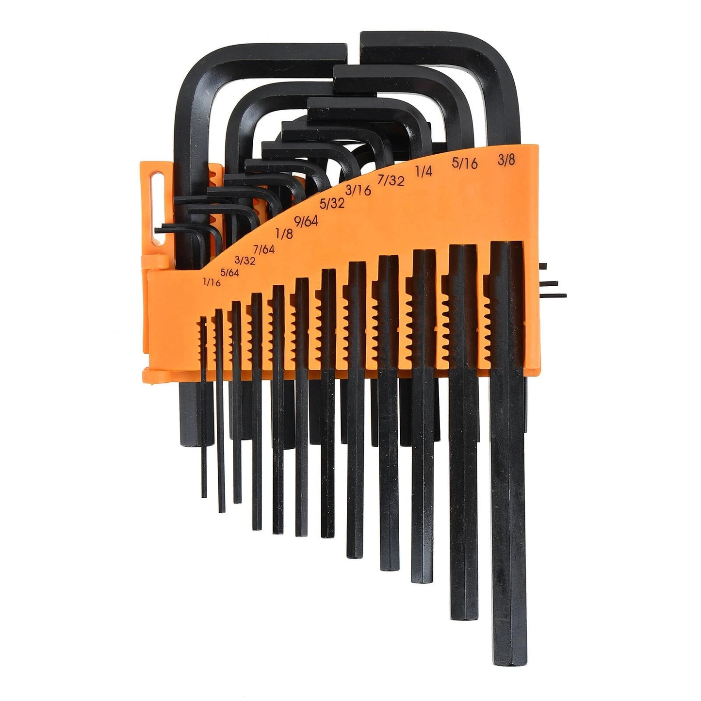 Craftright 25 Piece Metric & Imperial Hex Key Set with Storage Rack