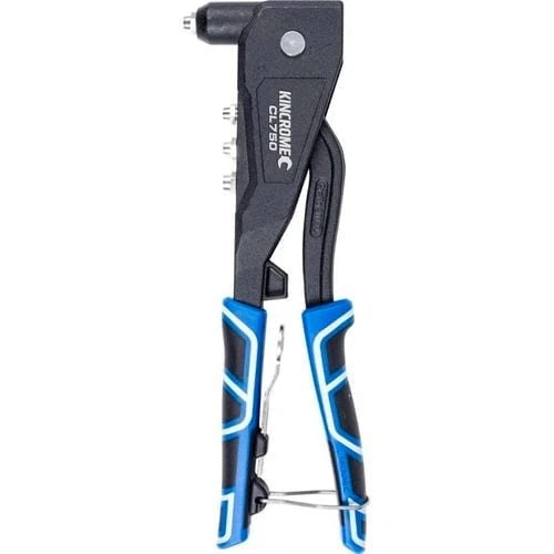 Kincrome Heavy Duty Hand Riveter 265mm Cast Aluminium Body Blue
