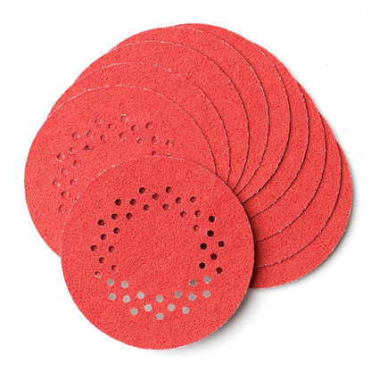 Diablo 125mm 80 Grit Abrasive Sheets 50 Pack - Clog Shield, Ceramic Blend, Universal Fit