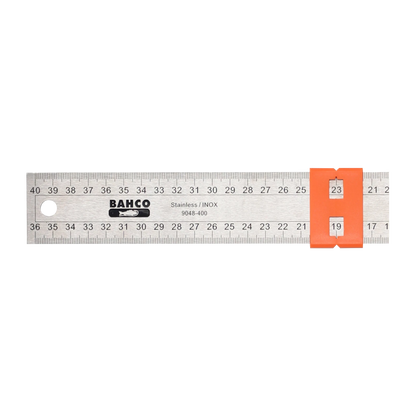 Bahco Stainless Steel Carpenter Square 400mm with Sliding Marker