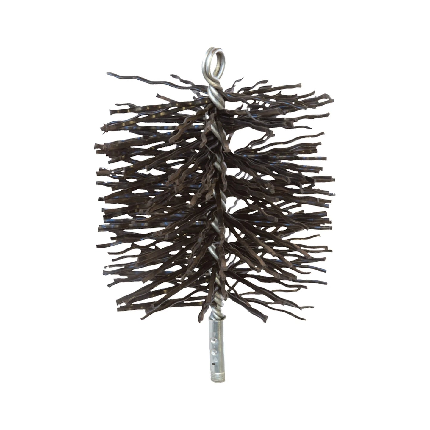 Scandia 6" Premium Poly Flue Chimney Brush Kit, 5m Extendable, Indoor/Outdoor Use