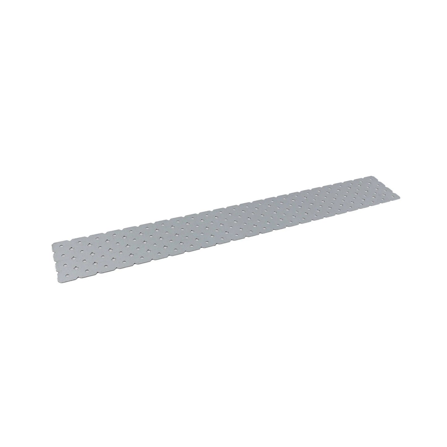 Carinya Galvanised Flat Plate 600x80x1mm Customisable DIY Bracket with Perforations