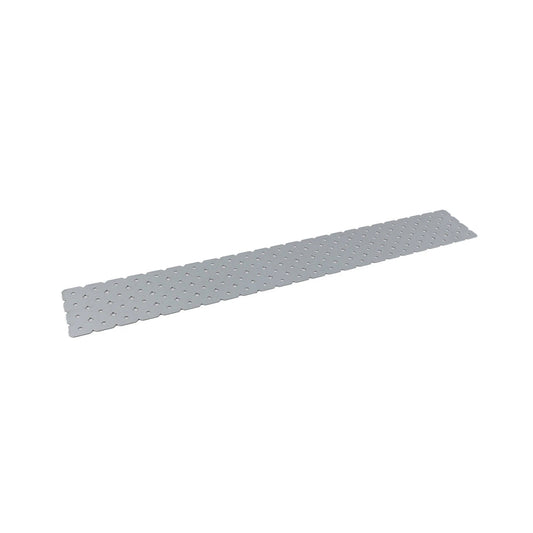 Carinya Galvanised Flat Plate 600x80x1mm Customisable DIY Bracket with Perforations