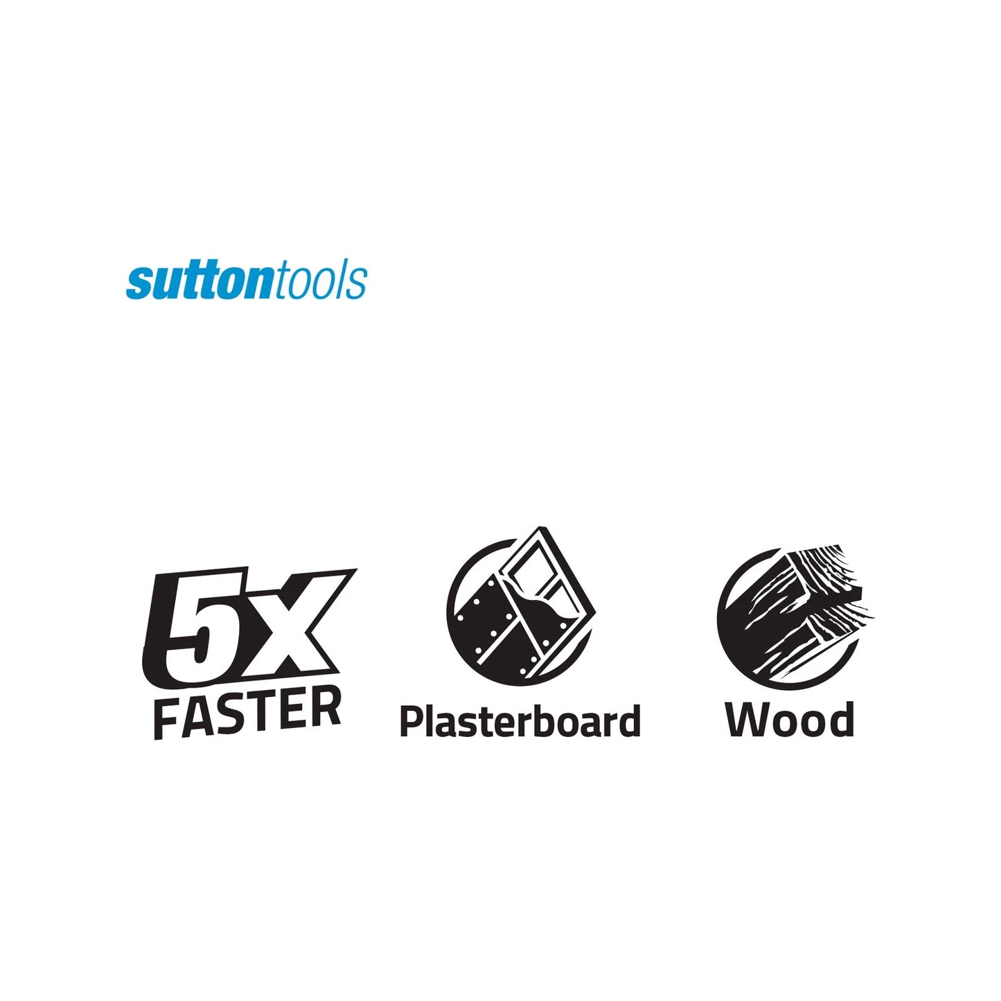 Sutton Tools 32mm TCT Multi-Purpose Holesaw, Tungsten Carbide, Deep Cut-Outs