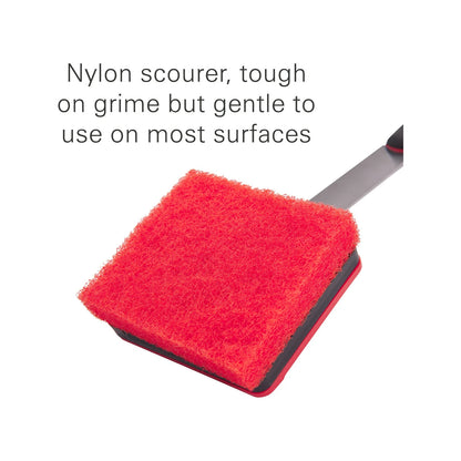 Matador QCT Nylon Scrub Head 2-Pack, Durable & Versatile Cleaning, Secure Grip