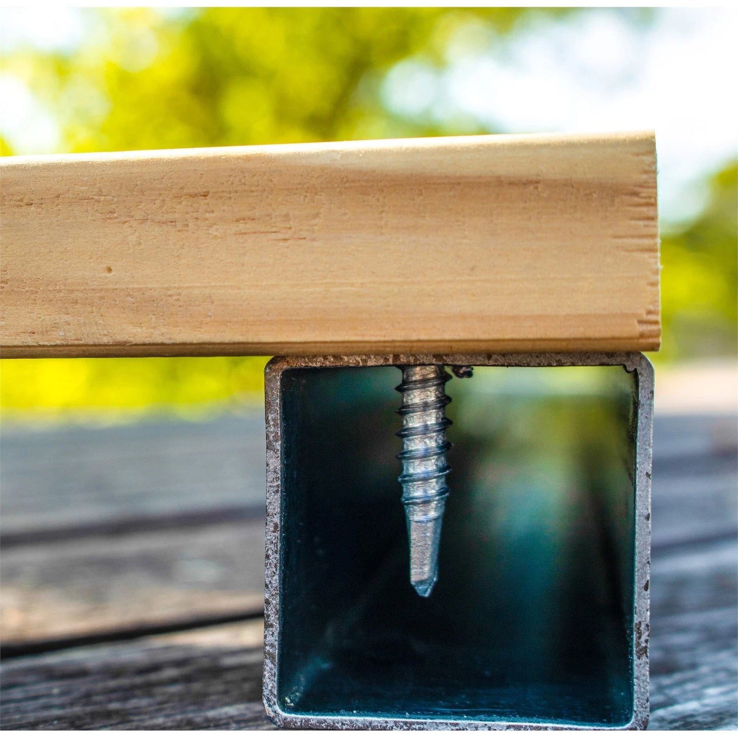 Buildex 14g x 100mm Zinc Alloy Bugle Batten Tek Screws - 100 Pack, Self-Drilling, Flush Finish