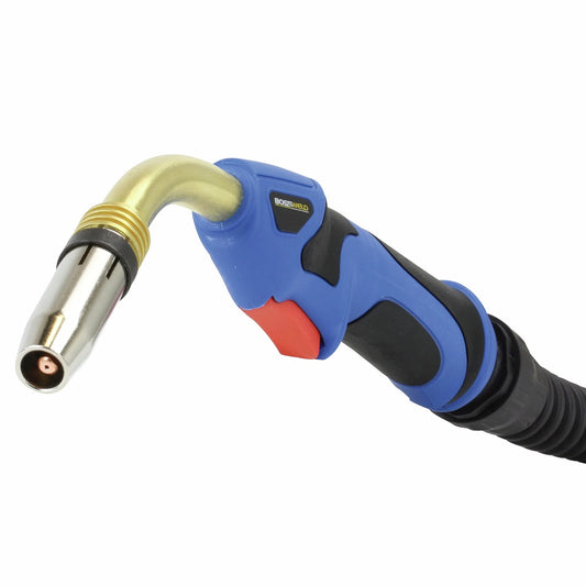 Bossweld BZ24 Binzel Style MIG Torch 4m - Ergonomic, Durable, High Heat Compatibility