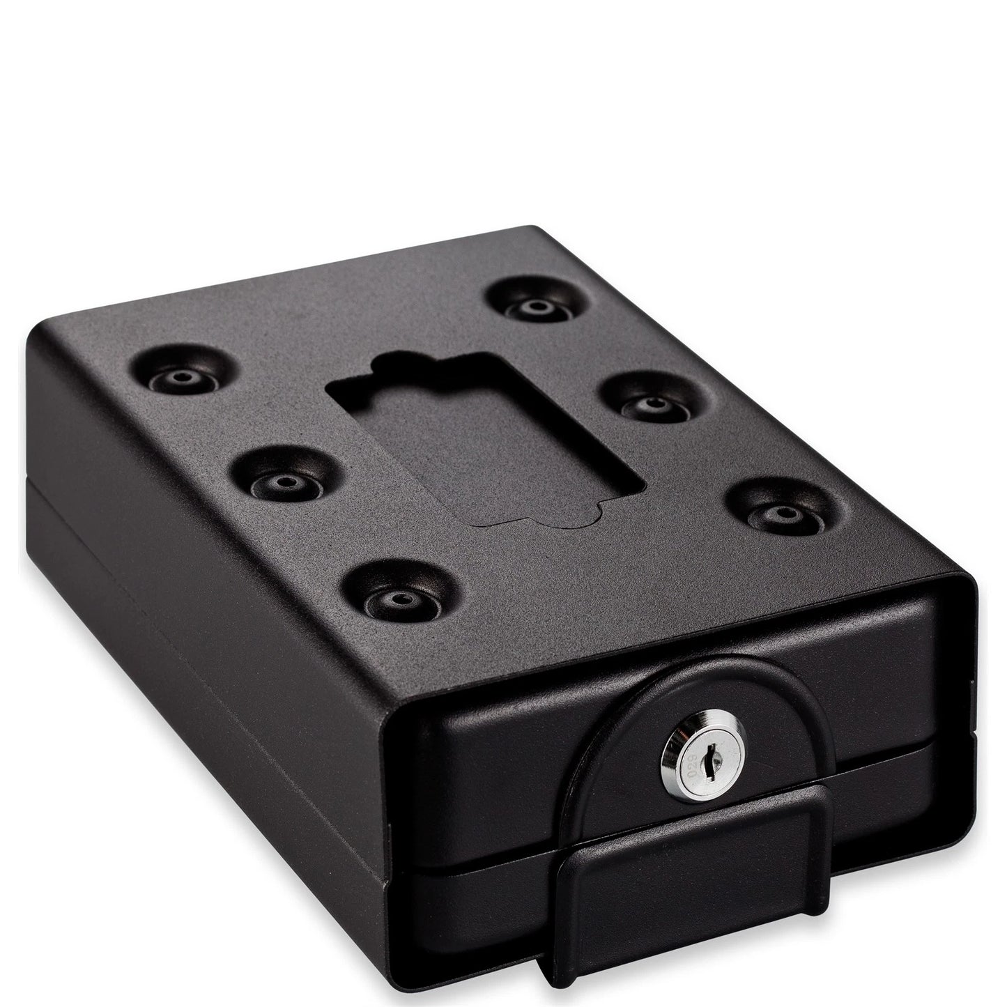 Sandleford Safety Box 210x155x55mm, Portable Anti-Theft Storage, Galvanised Steel, Key Lock