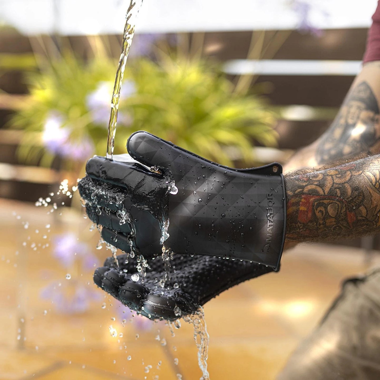 Matador Silicone Pit Gloves - Heat Resistant 250ºC, Food Grade, Durable Cooking Protection
