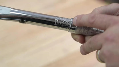 Kincrome 1/4" Drive Micrometre Torque Wrench, Dual Scale, Audible Click, Nickel Chrome Alloy