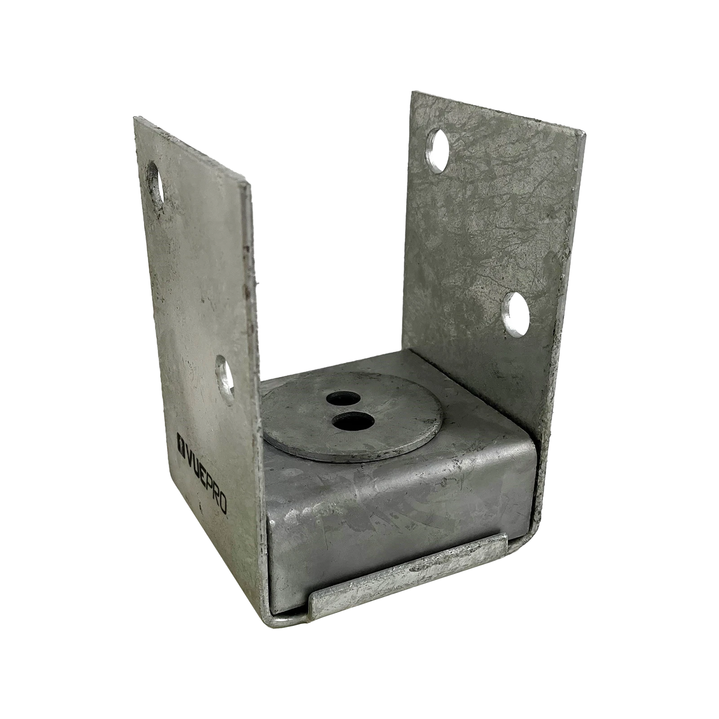 VUEPRO 90mm Bolt Down Post Support, G300 Steel, HDG, Easy Install, Corrosion Resistant