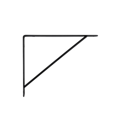 Carinya Black Heavy Duty Studio Bracket 300x250mm, 125kg Load, Sleek Design