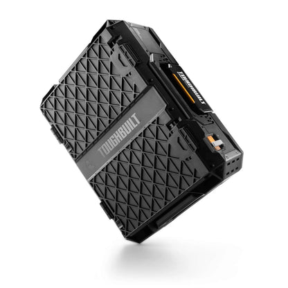 ToughBuilt StackTech Tool Box - Durable, IP65 Water Resistant, Easy Stacking, Customizable