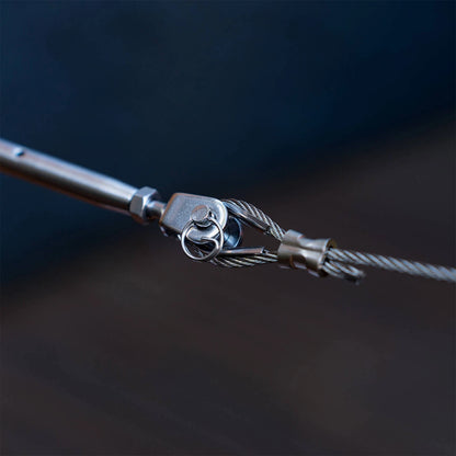 Taskmaster 3mm 316 Stainless Steel Rope Thimble - 12 pcs, Anti-Corrosive, Marine Grade