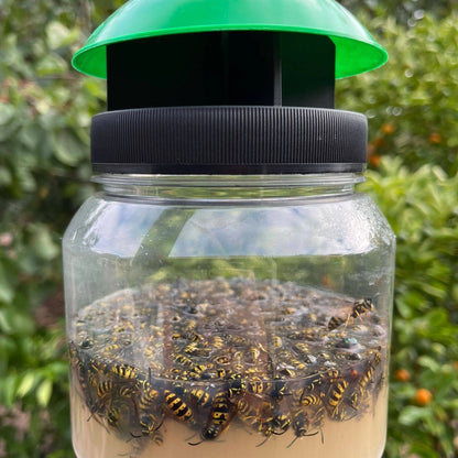 Envirosafe European Wasp Trap - Non-Toxic, Rapid Activation, Outdoor Use