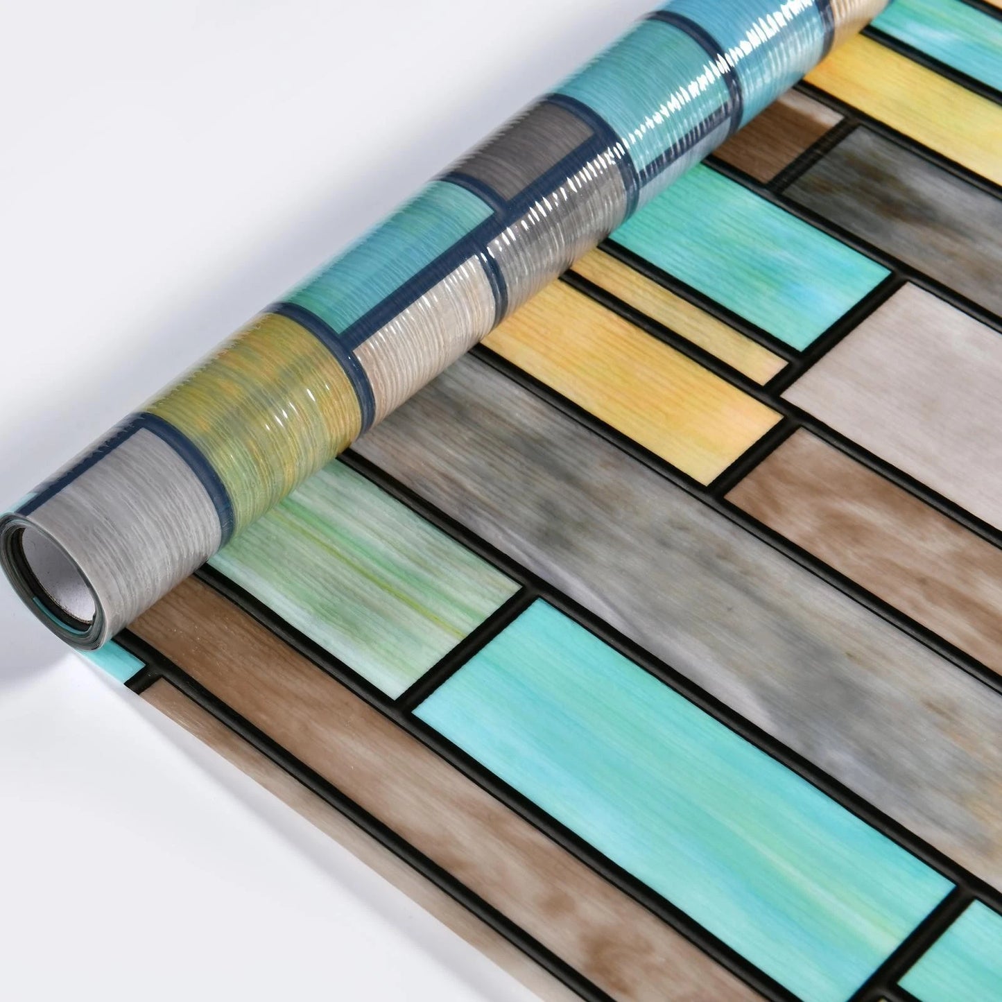 Pillar Static Window Film 0.45 x 2m, Decorative, Adhesive-Free, Reusable, Privacy Enhancing