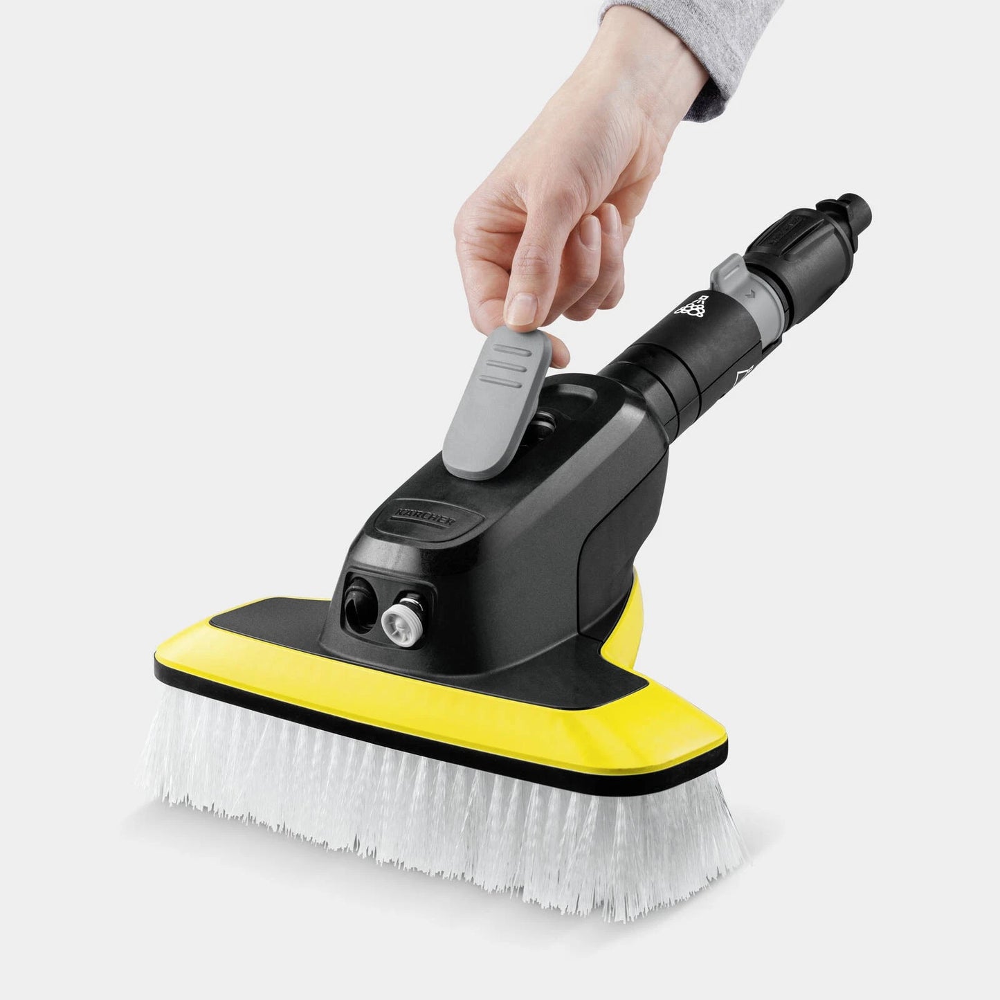 Karcher WB 7 3-in-1 Wash Brush with Foam Jet, High-Pressure Spray & Soft Bristle Brush