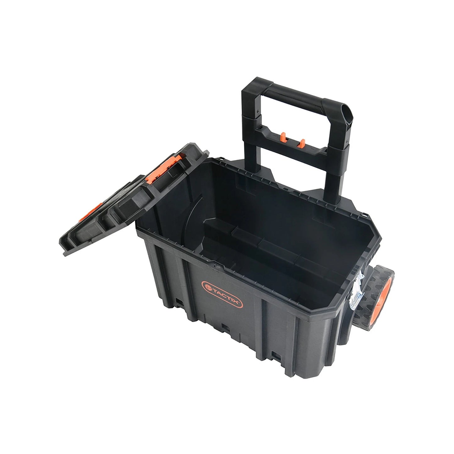 Tactix 3-in-1 Mobile Tool Storage System with Interlockable Design & All-Terrain Wheels
