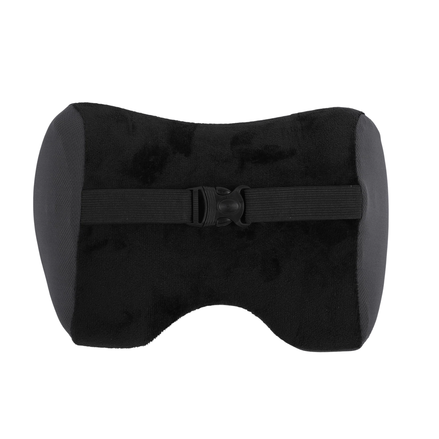 All Set Memory Foam Neck Pillow - Ergonomic Support, Velvet Cover, Easy Install, Travel Essential