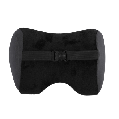 All Set Memory Foam Neck Pillow - Ergonomic Support, Velvet Cover, Easy Install, Travel Essential