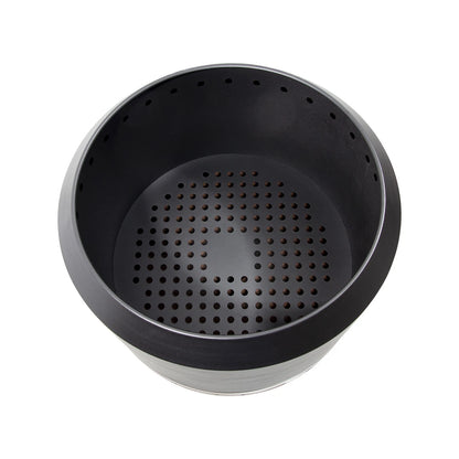 Aurus 450 Low Smoke Fire Pit with Cover, Dual Wall Design, Compact, Outdoor Use