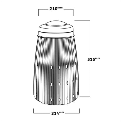 Tumbleweed Worm Buffet In-Ground Worm Farm, 26L, Efficient Waste Recycling, Green