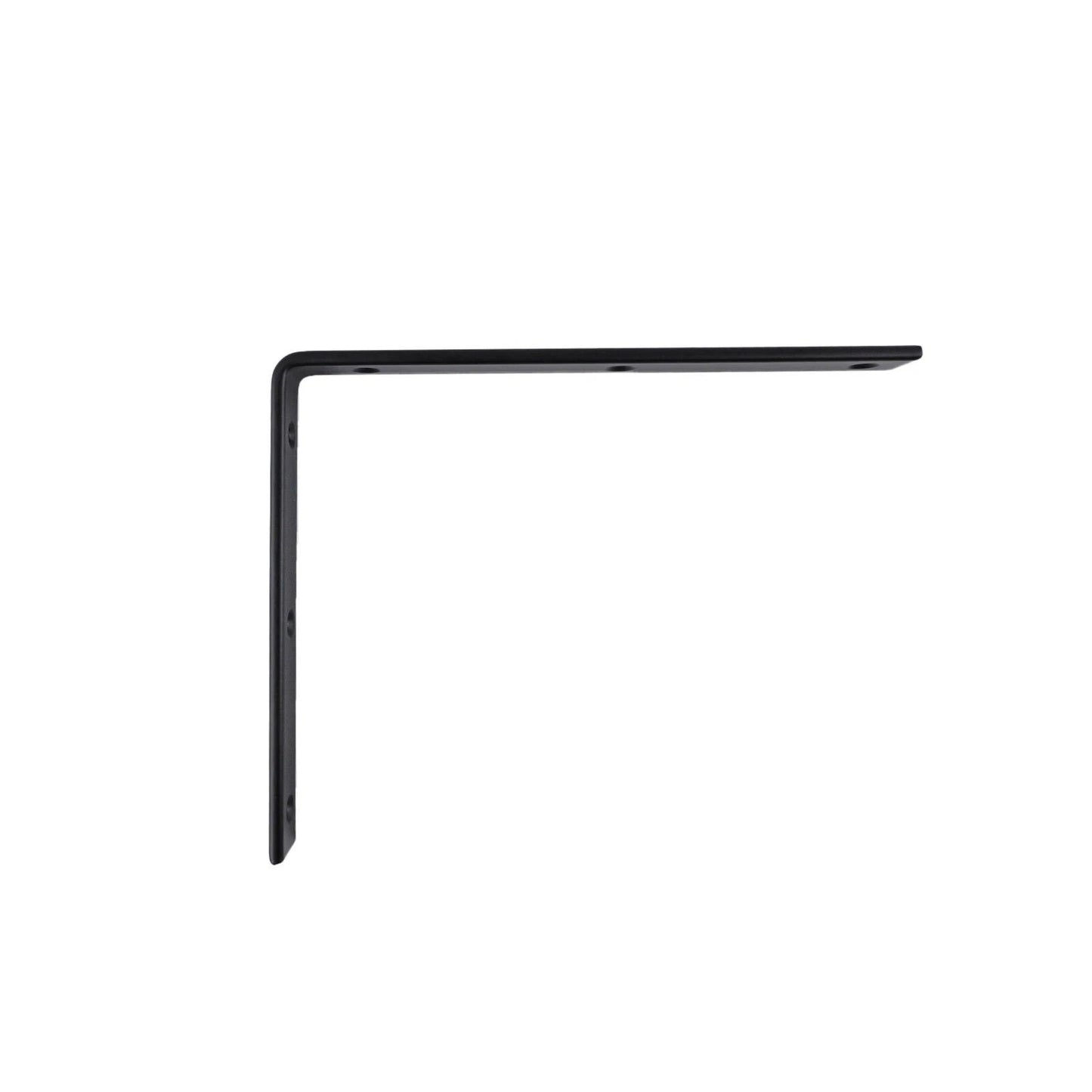 Carinya Heavy-Duty Black Angle Bracket 250x200mm, Stainless Steel, Indoor/Outdoor Use