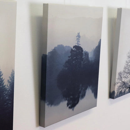 Gallery@Home Picture Mounts 2 Pack, Easy Install, Flexible Hanging, Silver Brass