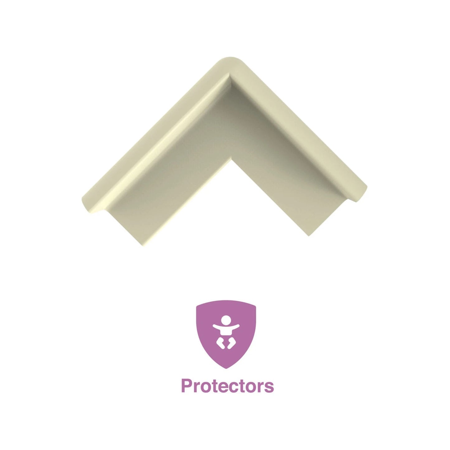 Perma Child Safety Foam Corner Protectors, Cream, 16 Pack - Easy Install, Durable, Versatile Use