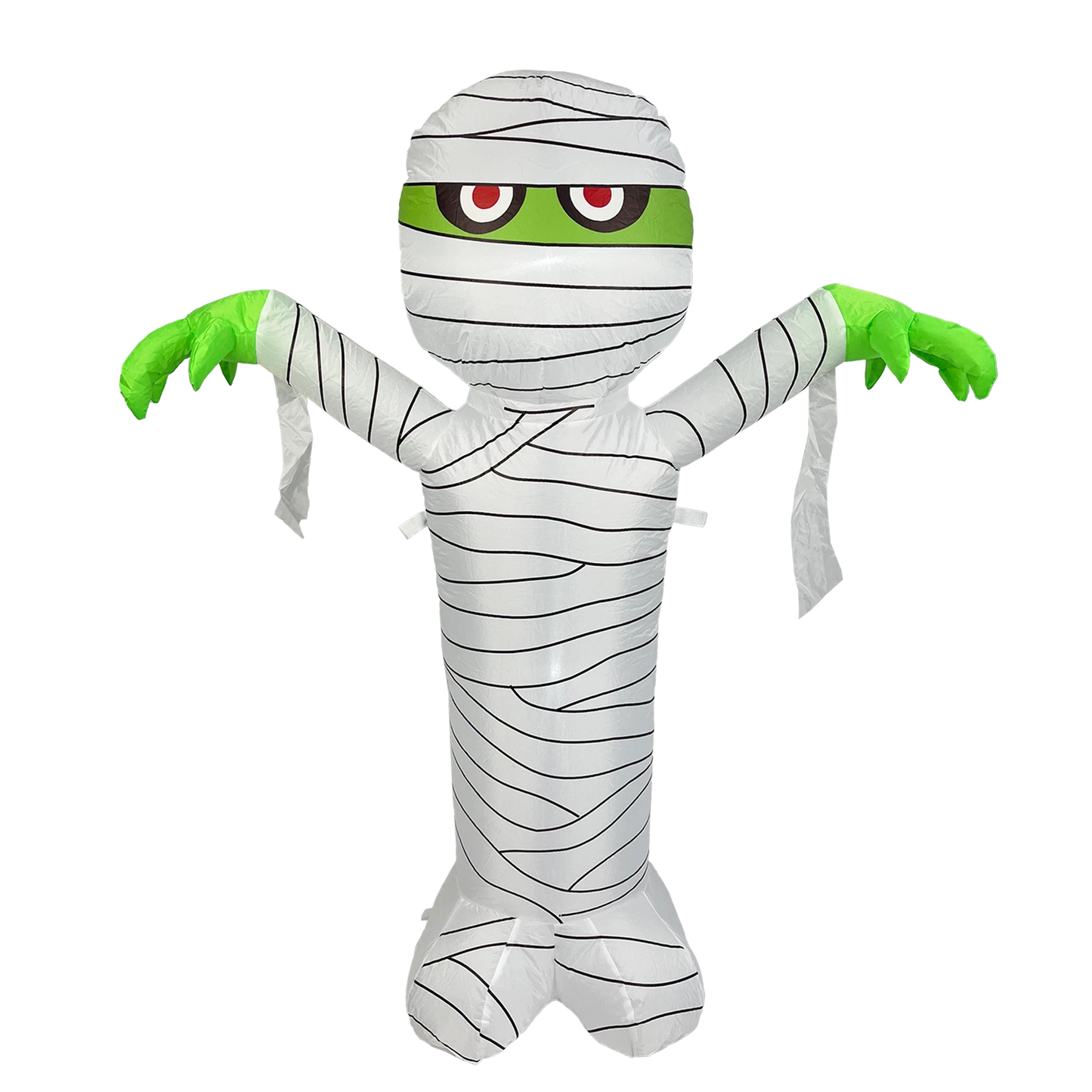 Galah Halloween Scary Mummy Inflatable 1.2M with LED Lights, Indoor/Outdoor Use