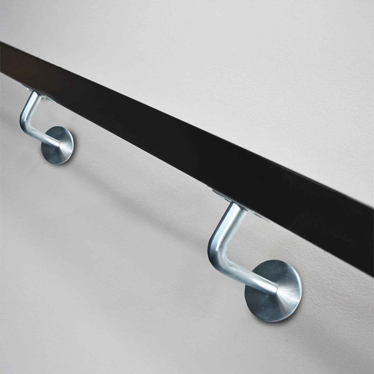 Carinya Chrome Handrail Bracket - Flat Top, Corrosion Resistant, Easy Install