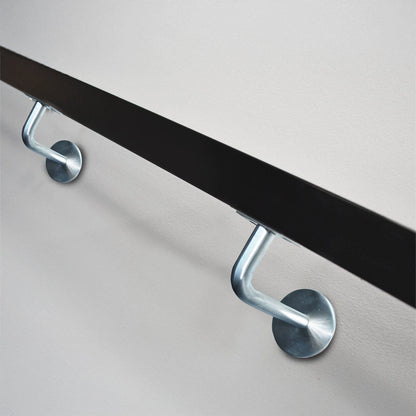 Carinya Chrome Handrail Bracket - Flat Top, Corrosion Resistant, Easy Install