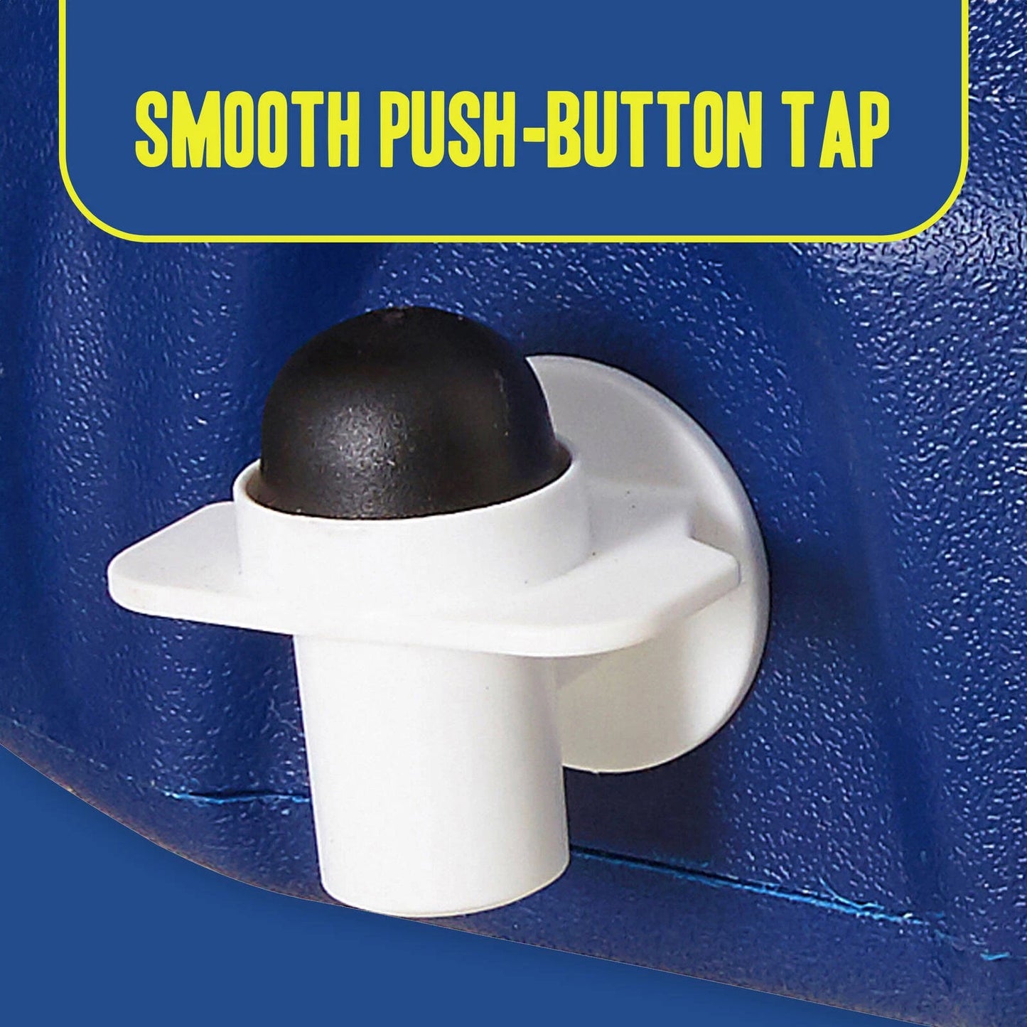 Esky 5L Cooler with Cup, Quick-Operation Tap, Superior Cold Retention, Easy-Pour Spout