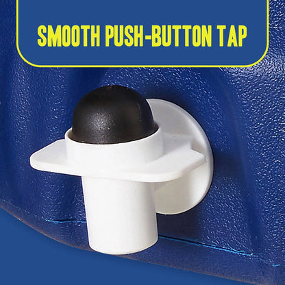 Esky 5L Cooler with Cup, Quick-Operation Tap, Superior Cold Retention, Easy-Pour Spout