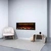 Scandia 50" Aurora Electric Fire, Smart Home Compatible, 13 Flame Colors, Wall Mountable