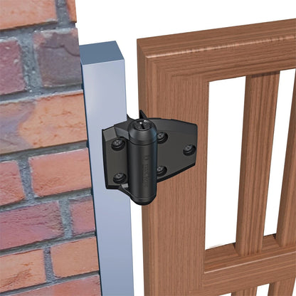 TruClose® Self-Closing Safety Gate Hinges, Adjustable, Durable, Rust-Free, 30kg Capacity