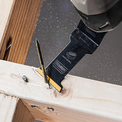 Kango 35mm Carbide Multi-Tool Blade - Titanium Toughened, Versatile, Made in USA