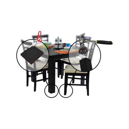 Slipstick 25mm Tap-In Felt Feet for Floor Protection, Universal Fit, 8 Pack