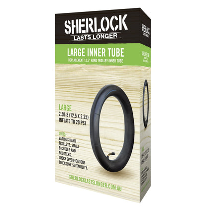 Sherlock Large Trolley Wheel Inner Tube 12.5x2.00" Durable Rubber Pneumatic Design