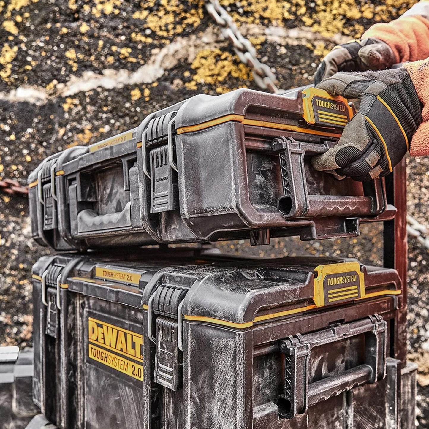 DeWALT ToughSystem 2.0 3-in-1 Toolbox Bundle, IP65 Water Seal, Portable & Lockable