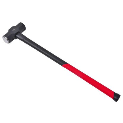 Trojan 12lb Fibreglass Sledge Hammer, Carbon Steel Head, Lifetime Warranty