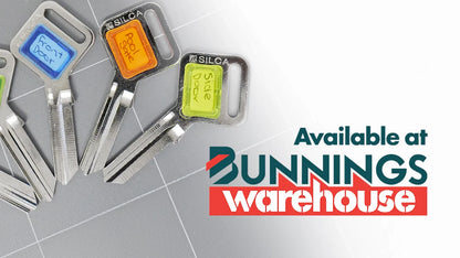 EHI Specialty Key TAGGY Red - Customizable Key Tag with Key Cutting Service