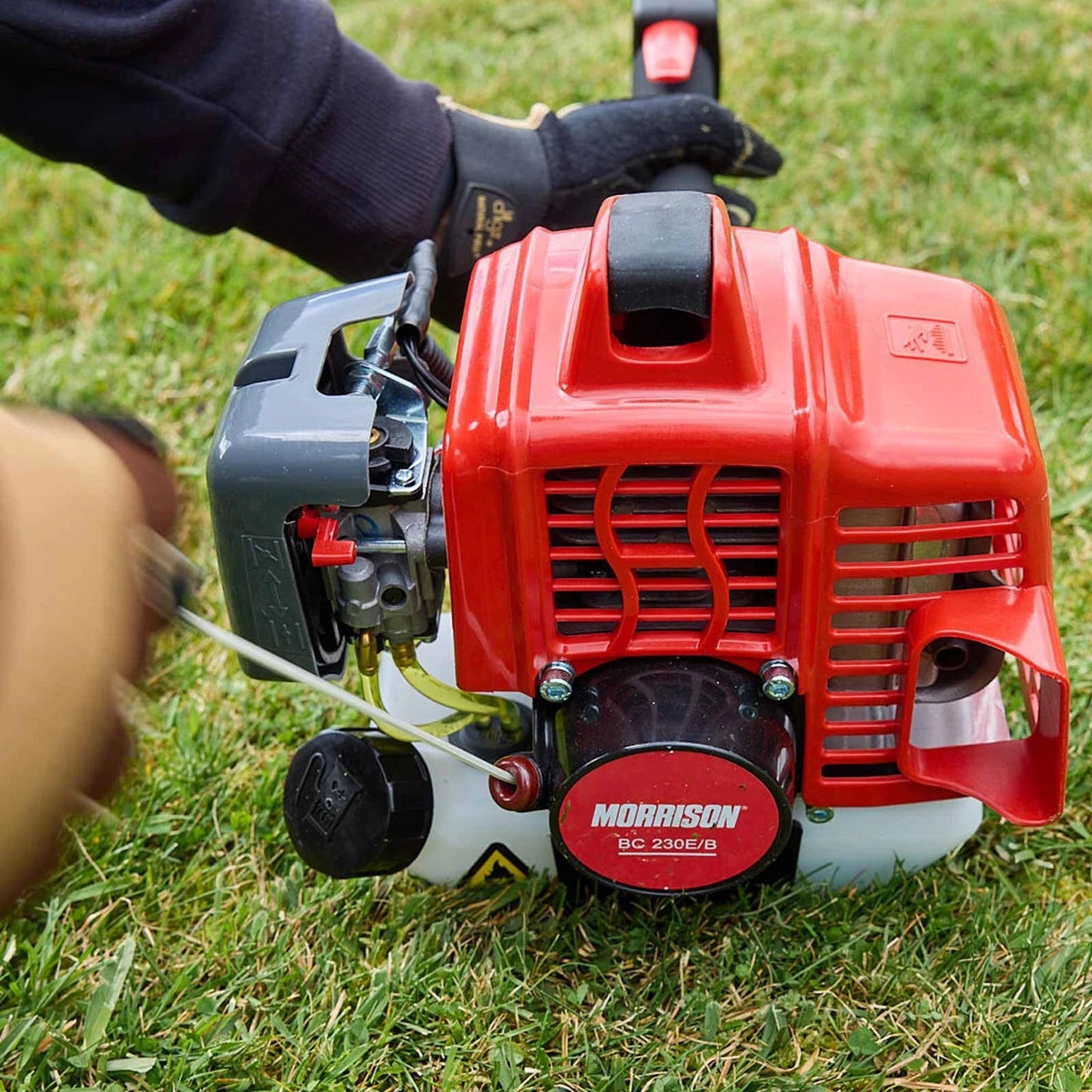 Morrison Curved Shaft Line Trimmer 410mm 22.5cc Engine Soft Start