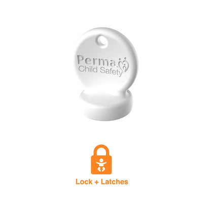 Perma Child Safety Adhesive Magnetic Locks Key - Quick Access, Compatible with 8/2-Pack Locks