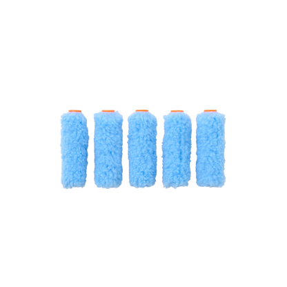 Monarch 100mm 14mm Nap Ultimate Coverage Fabric Mini Roller 5 Pack for Smooth Finish