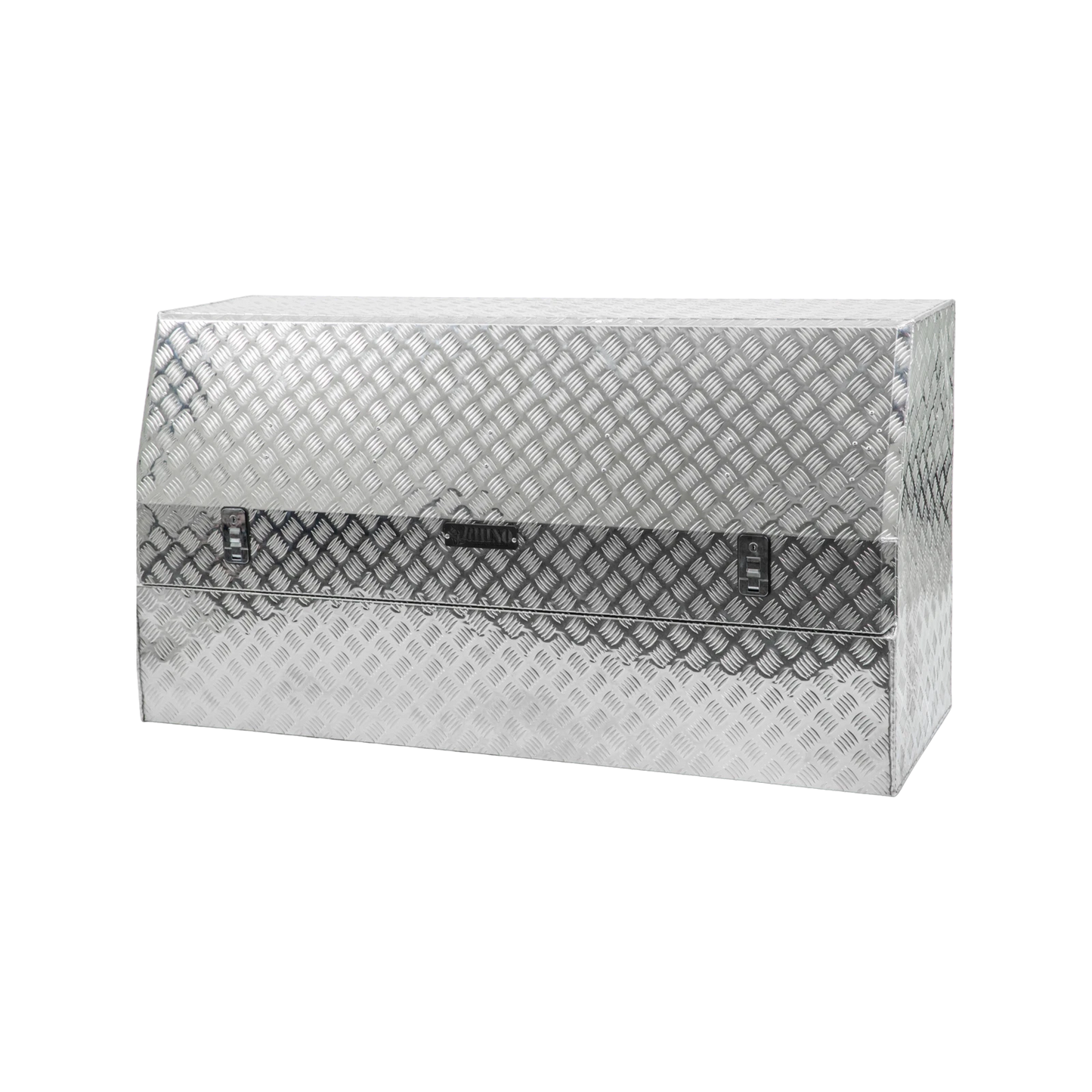 Rhino Aluminium Checkerplate Highside Toolbox 1465x520x795mm, Weather-Resistant, Lockable