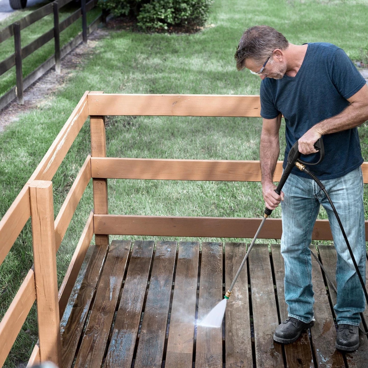 Karcher G3000 Petrol Pressure Washer, 3000psi, 196cc 4-Stroke, 5 Nozzles, 7.6m Hose