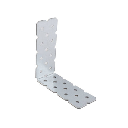 Carinya Galvanised Angle Bracket 100x100x40x2mm, Customisable & Durable Steel